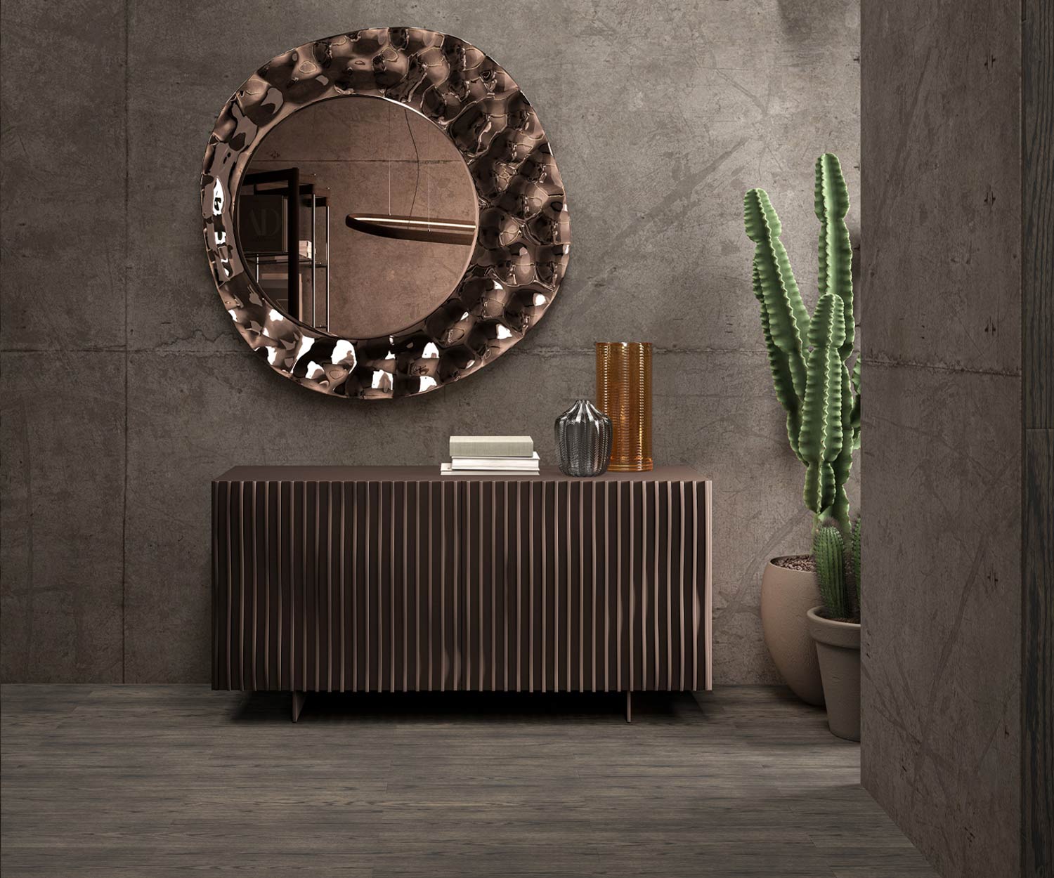 Ozzio Onda Sideboard