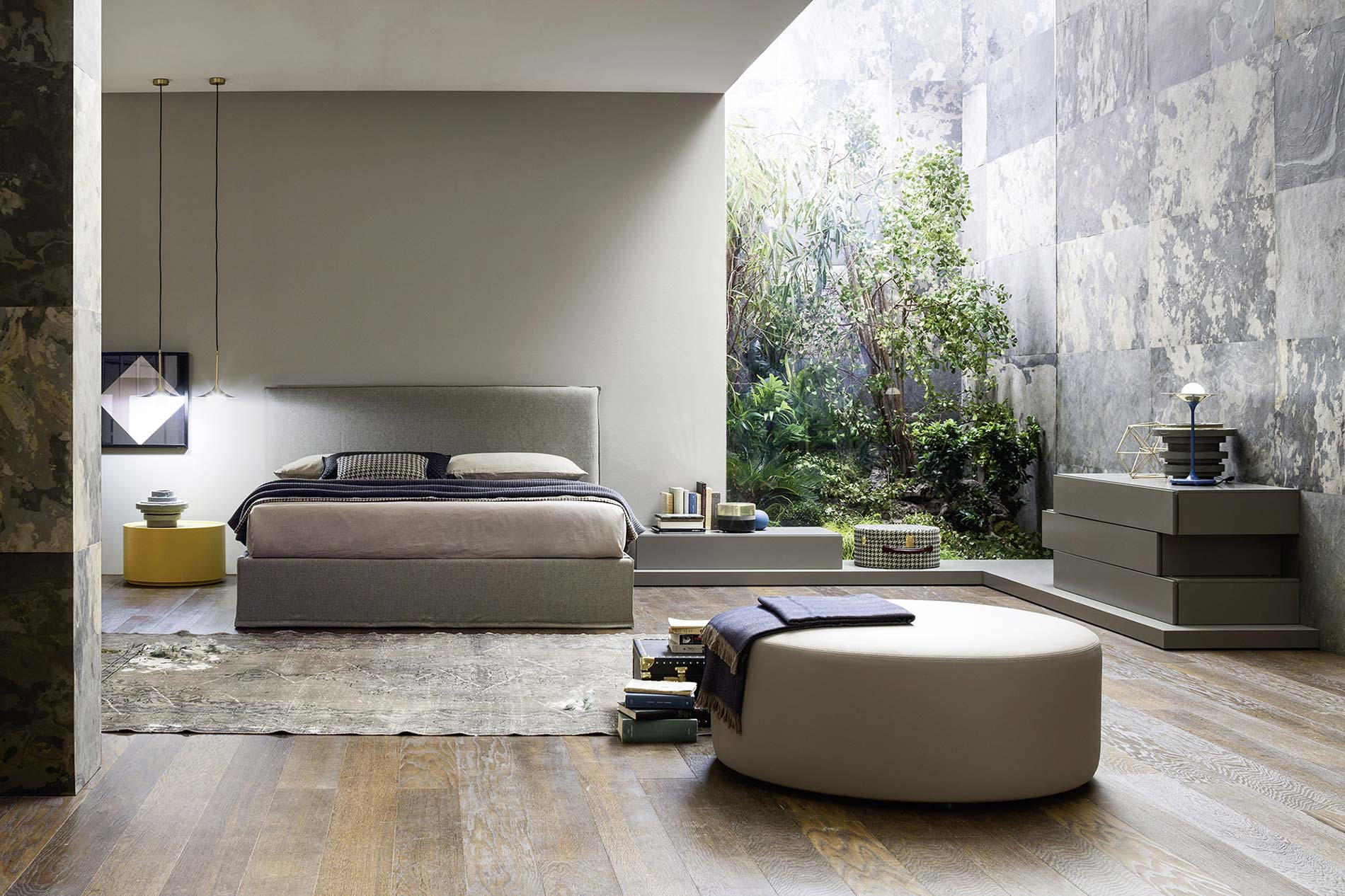Nature Plantes Chambre à coucher Design