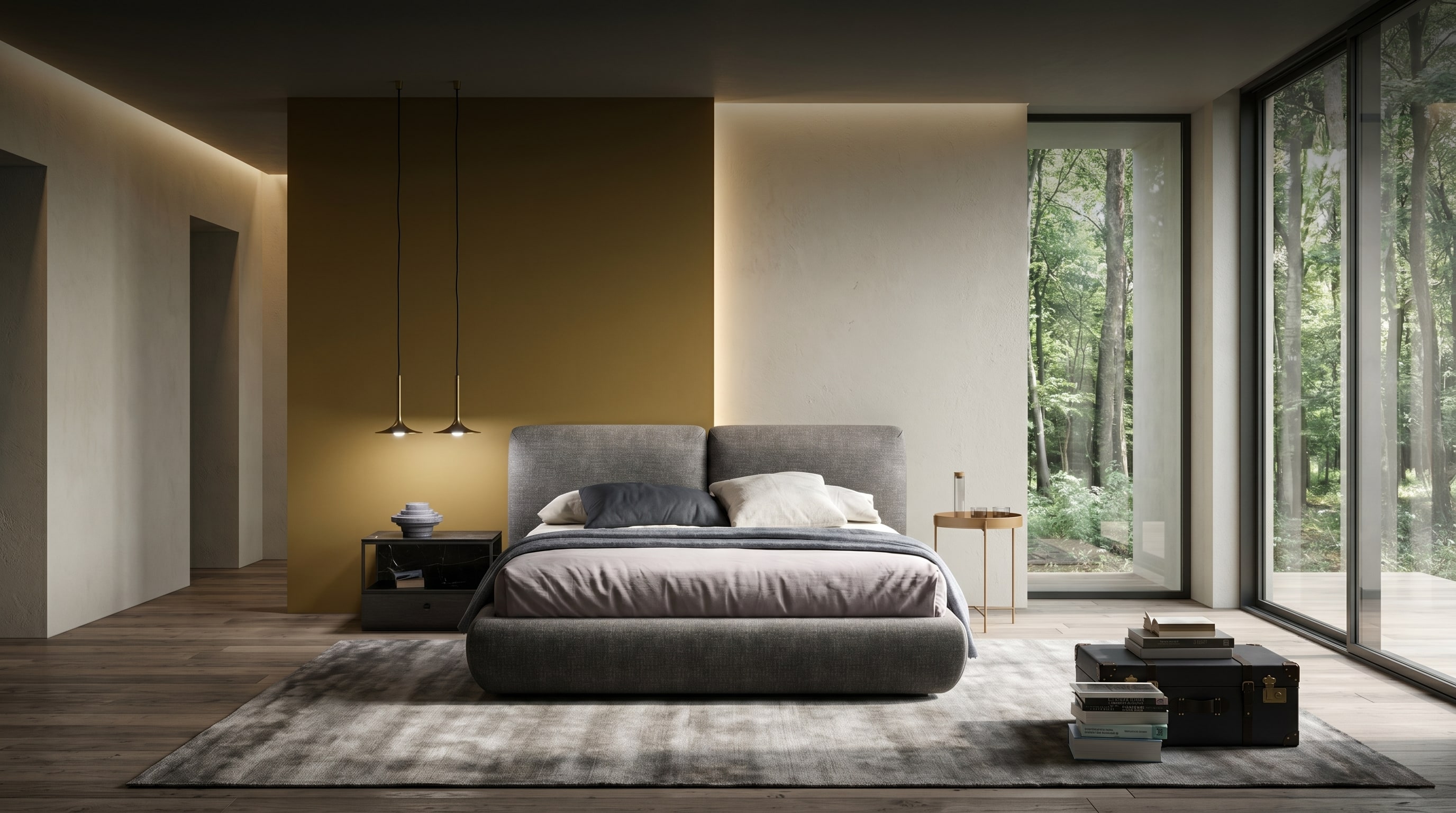 Mur derrière le lit : Les 6 règles que les pros gardent secrètes pour plus de profondeur