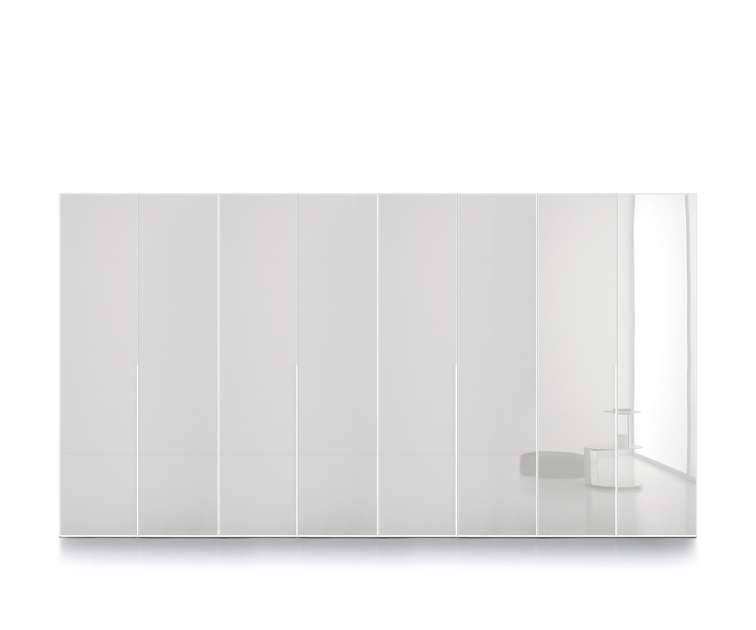 Exclusif Novamobili Design Armoire Crystal 4m blanc brillant Exclusif Novamobili Design Armoire Crystal 4m blanc brillant