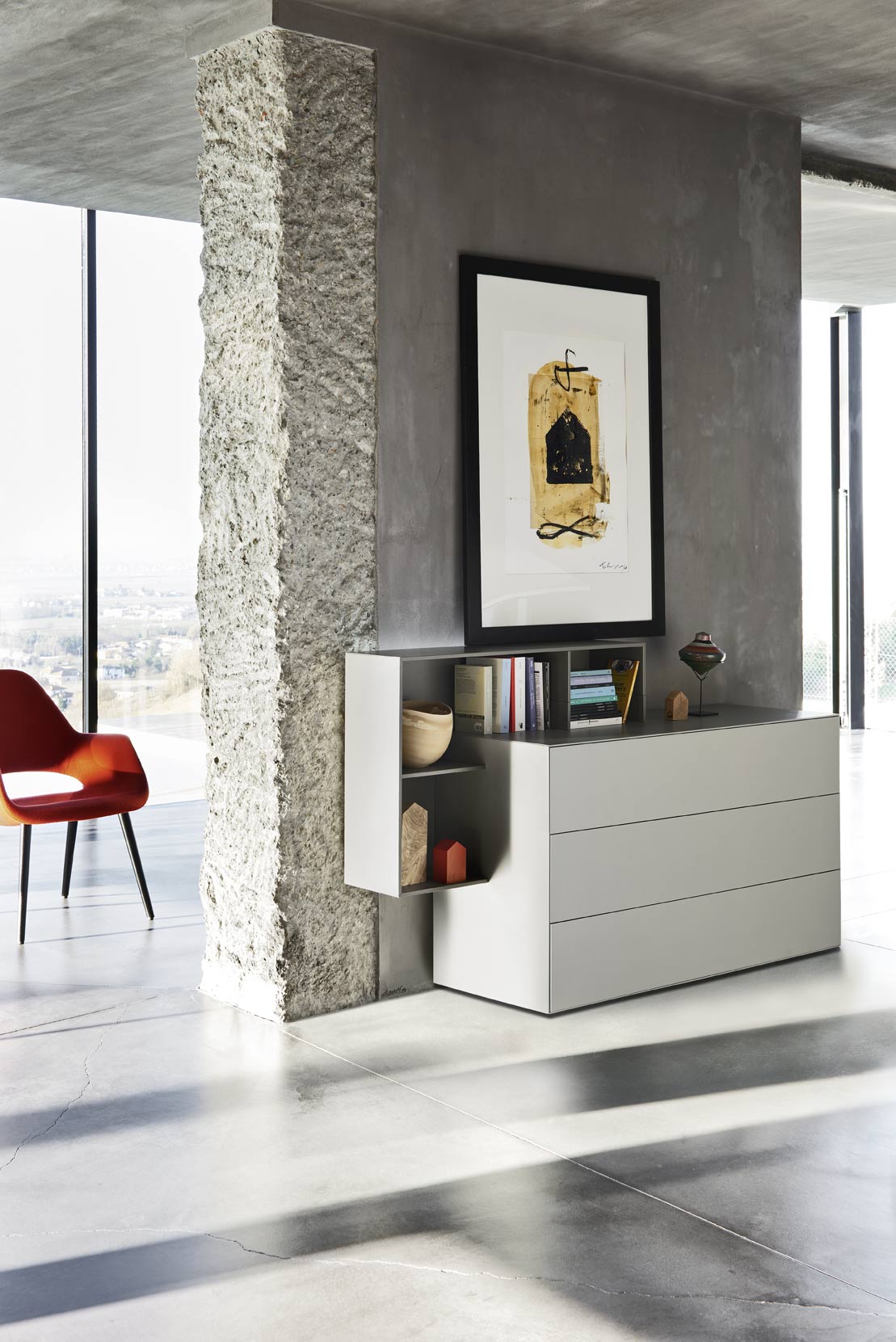 Commode avec étagère Salle à manger Livitalia Commode avec étagère Salle à manger Livitalia