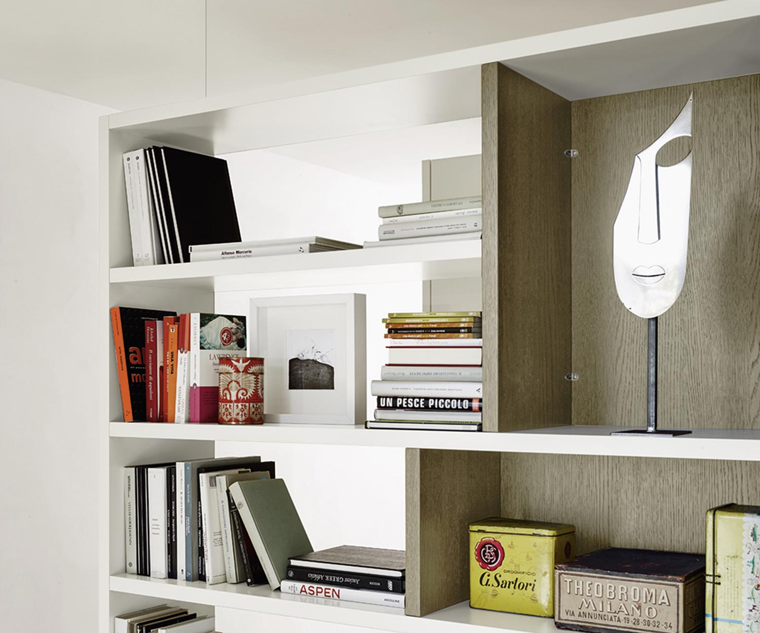 Exclusif Livitalia Design Séparation de pièce Bibliothèque C87 Exclusif Livitalia Design Séparation de pièce Bibliothèque C87