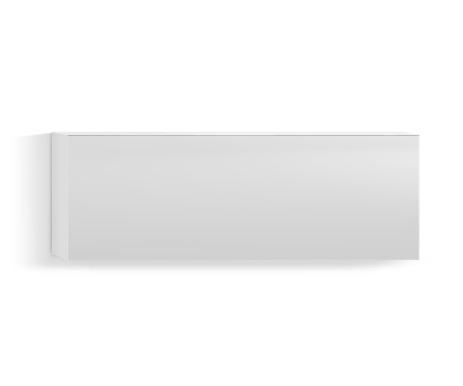 Armoire suspendue design salon Horizontal H42 L120 en bas blanc300 Armoire suspendue design salon Horizontal H42 L120 en bas blanc300