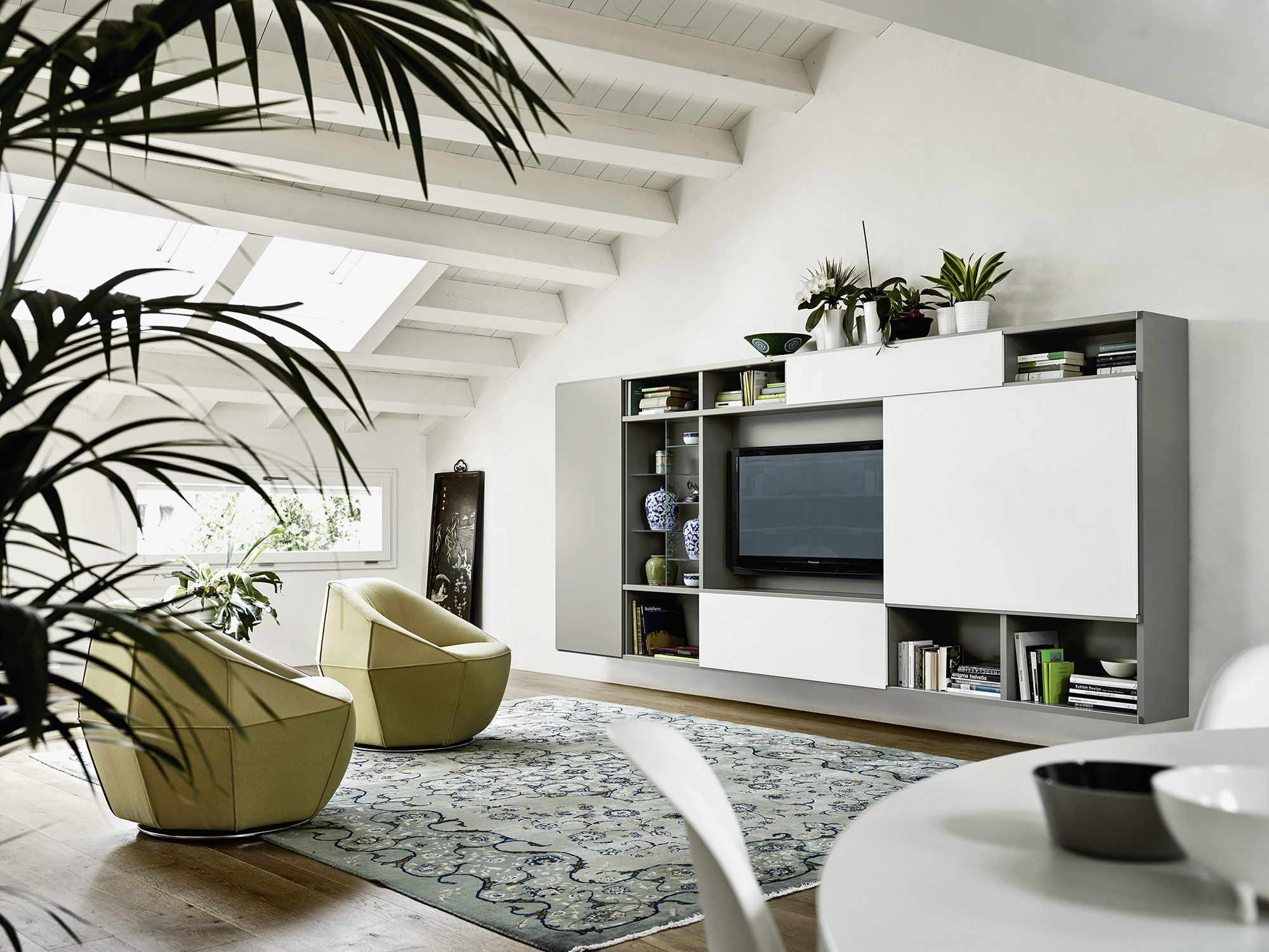 Armoire murale design salon Livitalia Armoire murale design salon Livitalia