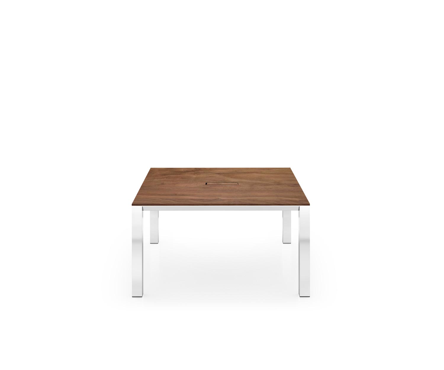 Manager Bureau P80 140x140 Plaqué noyer 043 Manager Bureau P80 140x140 Plaqué noyer 043