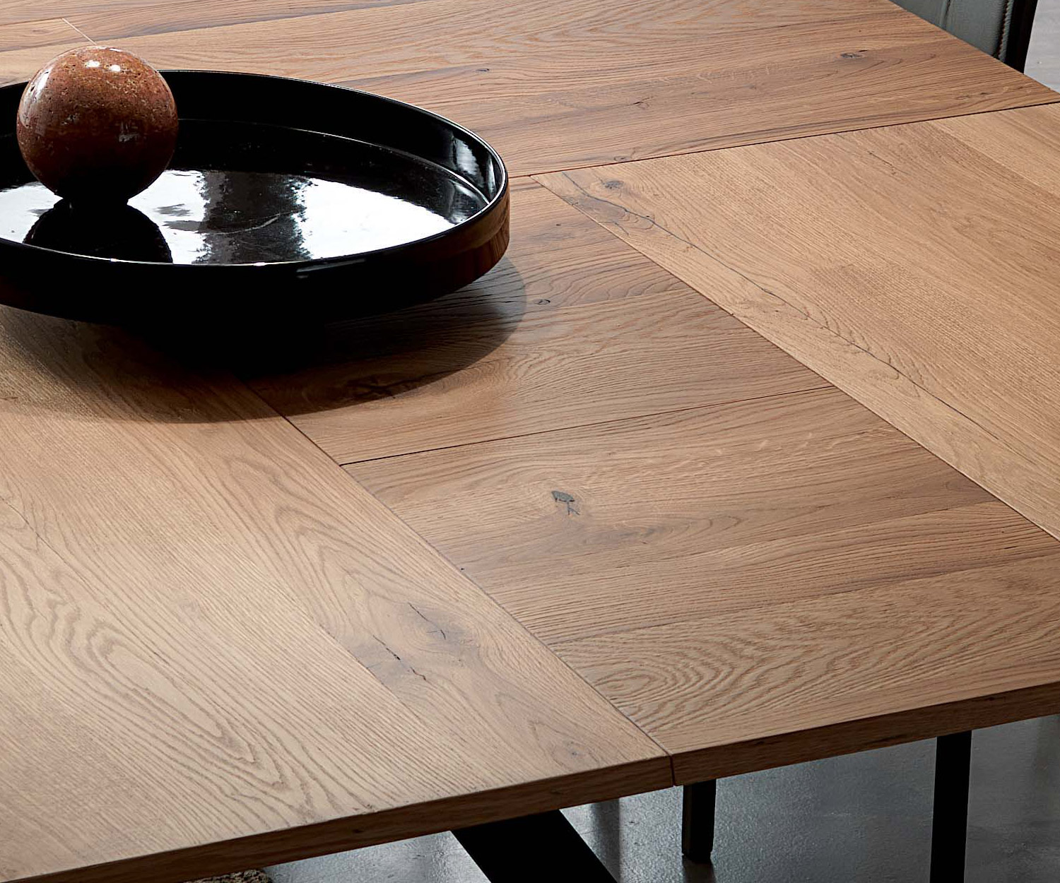 Vue détaillée du placage en bois véritable Vue détaillée du placage en bois véritable