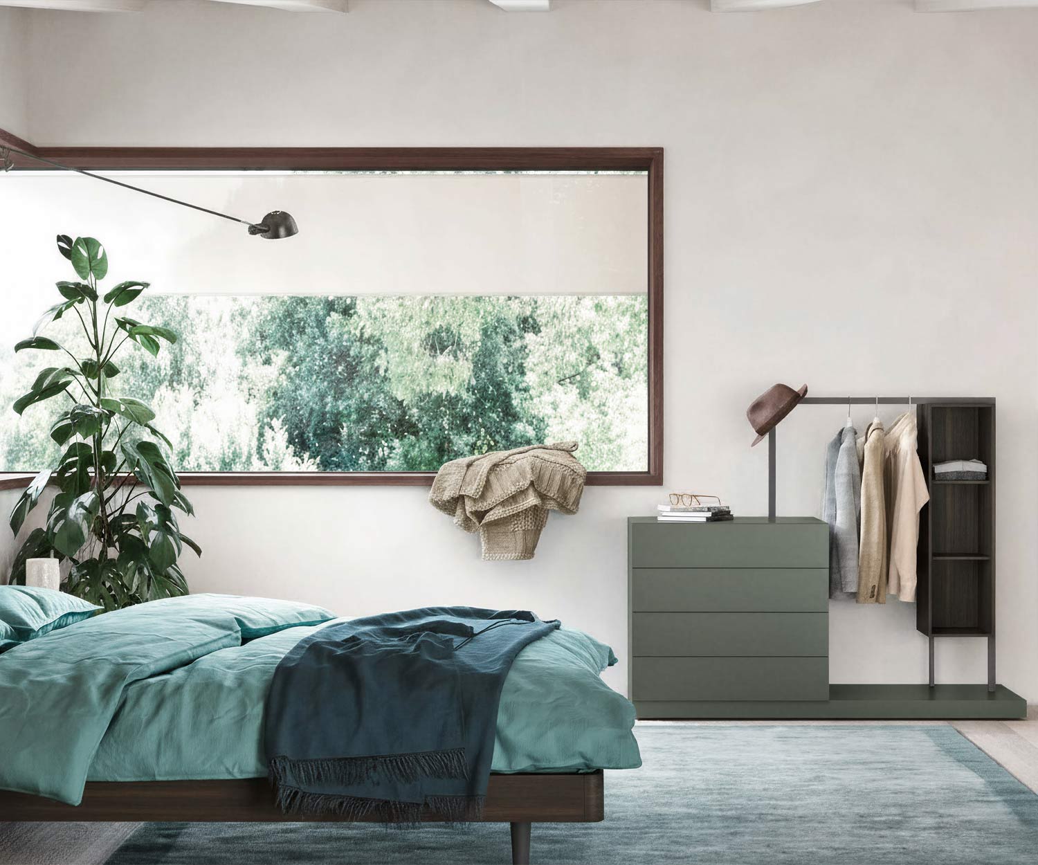 Novamobili Commode Easy 4 avec penderie