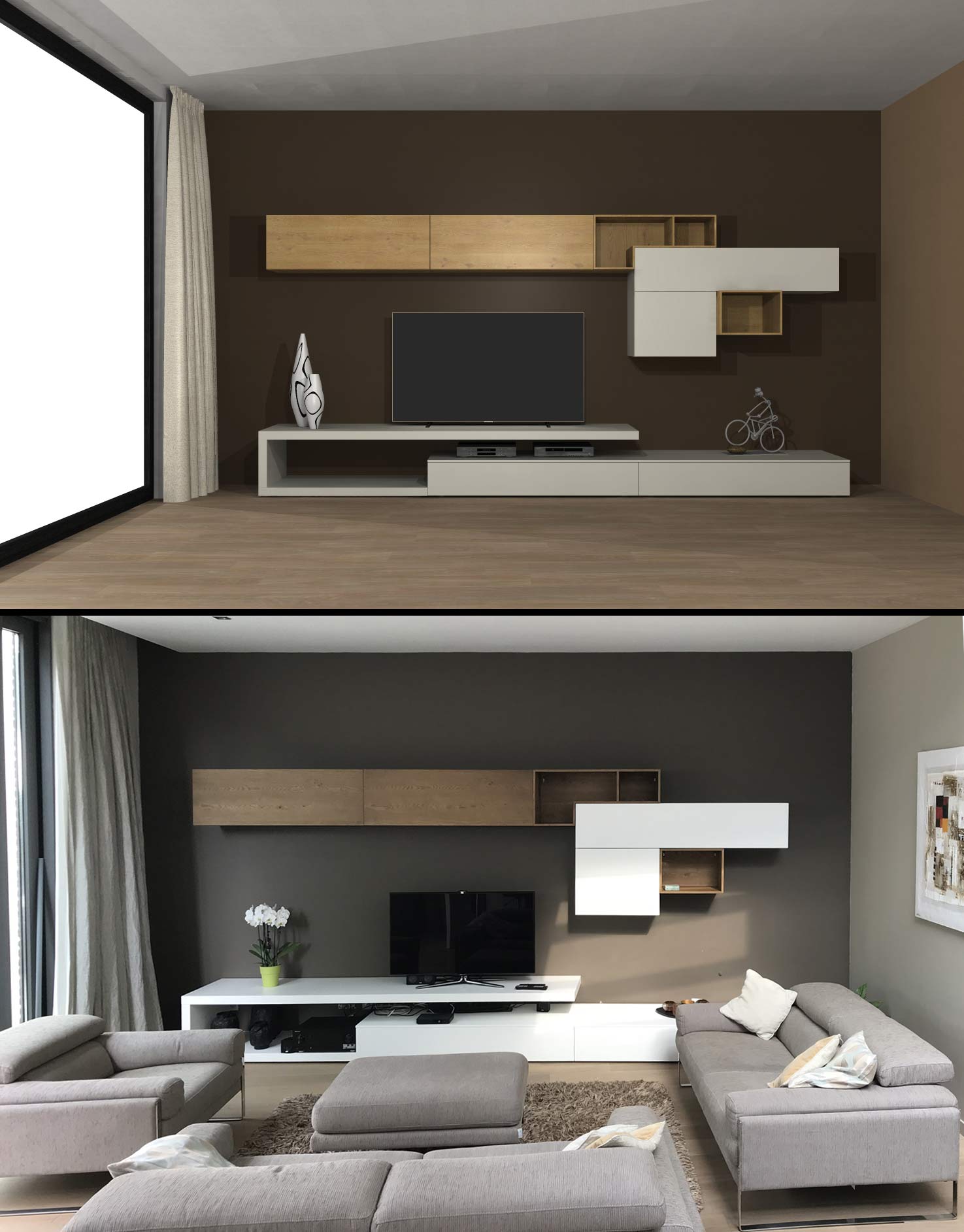 mur d'habitation individuel c22