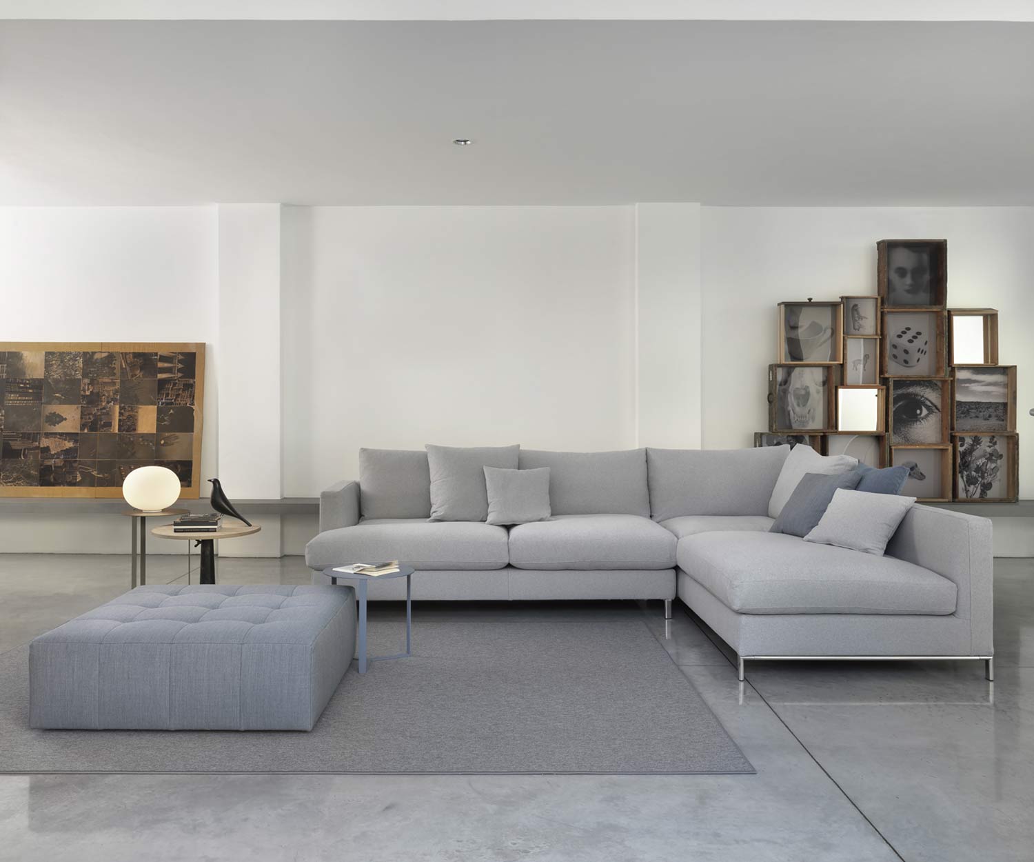 Design moderne Marelli Séparation de pièce Canapé Loft Design moderne Marelli Séparation de pièce Canapé Loft