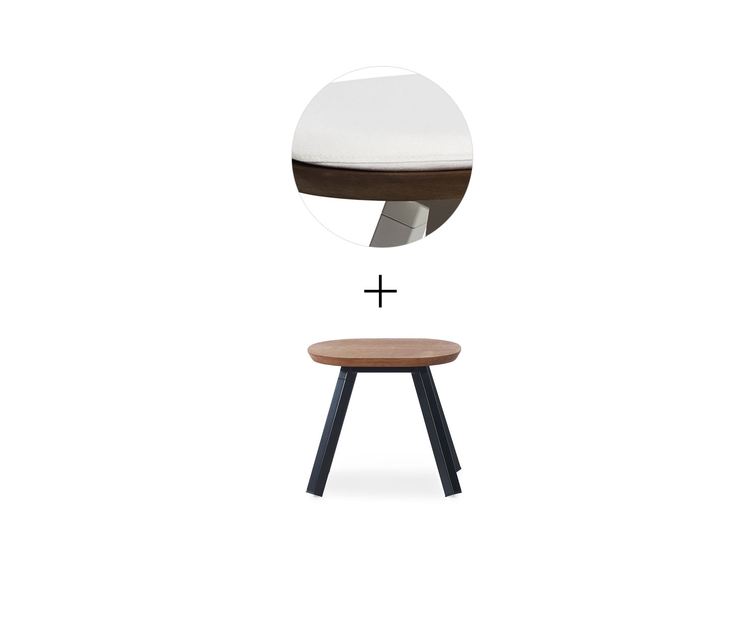 RS Barcelona Banc de Ping Pong Noir 2x L50 cm Blanc Extérieur RS Barcelona Banc de Ping Pong Noir 2x L50 cm Blanc Extérieur