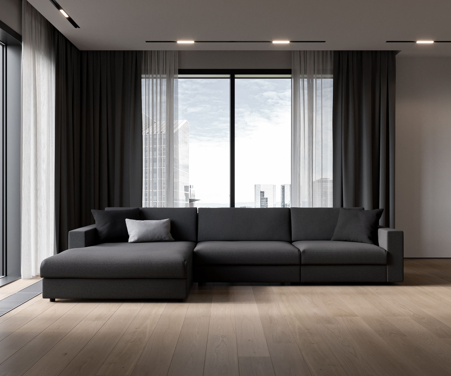 Classic 3 places Chaise Lounge gauche Tundra 11 Classic 3 places Chaise Lounge gauche Tundra 11