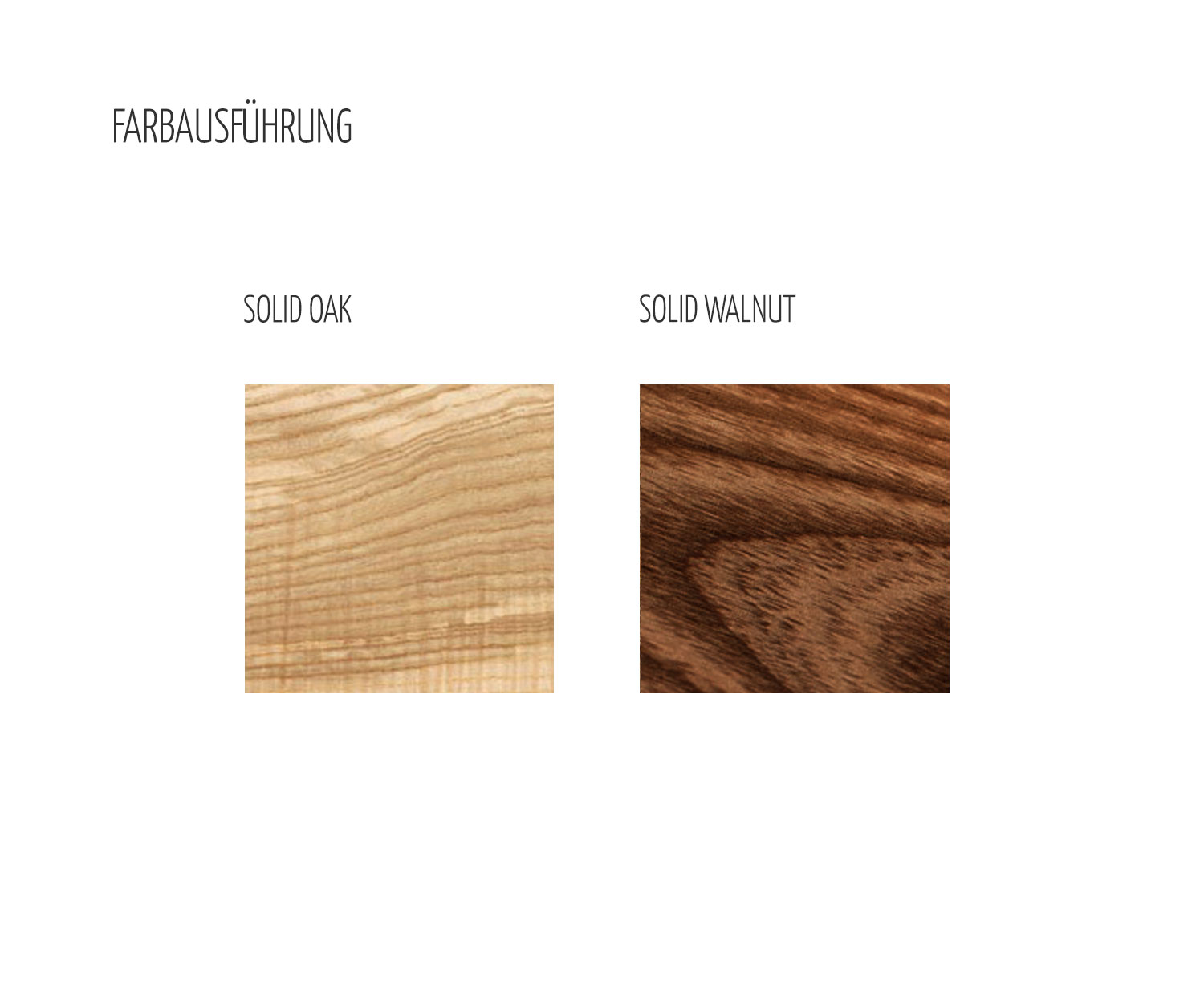 al2 Buffet design échantillon de couleur bois solide chêne noyer al2 Buffet design échantillon de couleur bois solide chêne noyer