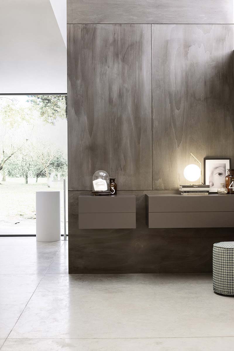Commode murale flottante