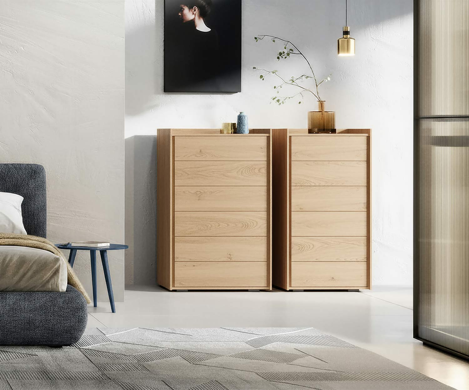 Novamobili Commode haute Sly Novamobili Commode haute Sly