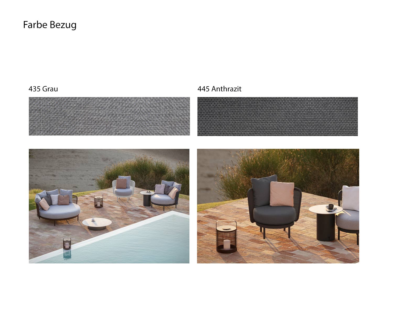 Todus Baza Round Lounge Chair Couleurs Motifs de couleurs Tissu Rembourrage Blanc Gris Todus Baza Round Lounge Chair Couleurs Motifs de couleurs Tissu Rembourrage Blanc Gris