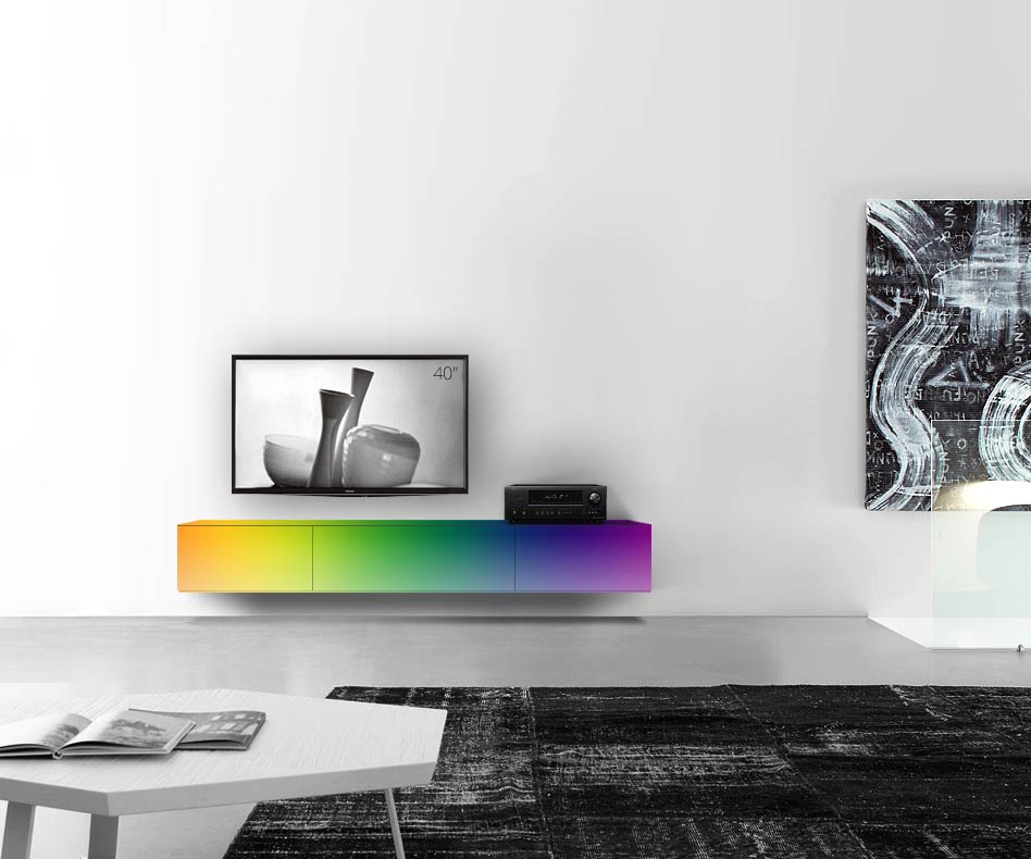 /Design Lowboard mur B210 H33 5 mat RAL /Design Lowboard mur B210 H33 5 mat RAL