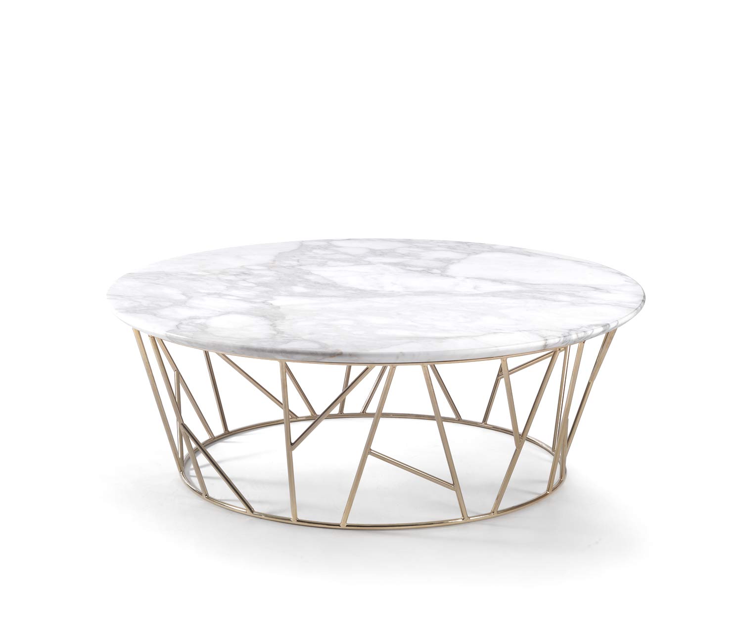 Exclusif Marelli Table basse Twig Marbre blanc de Carrare Exclusif Marelli Table basse Twig Marbre blanc de Carrare
