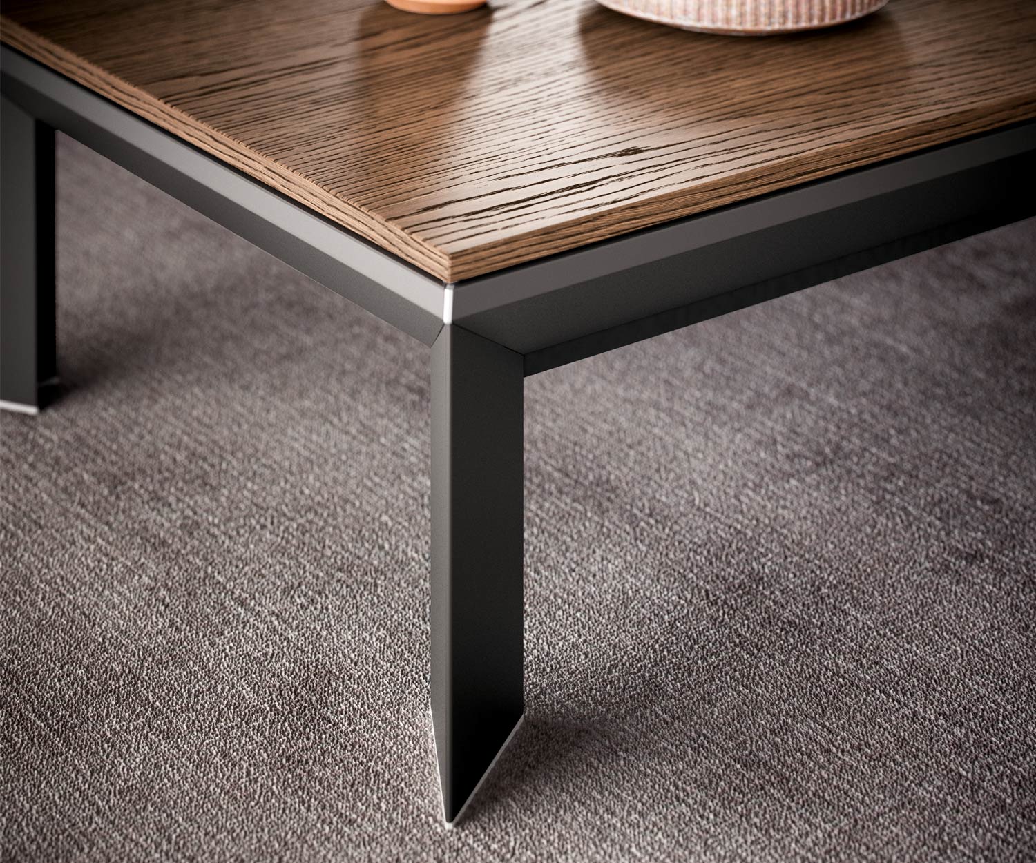 OzzioMetrino T062 Table basse design réglable en hauteur OzzioMetrino T062 Table basse design réglable en hauteur