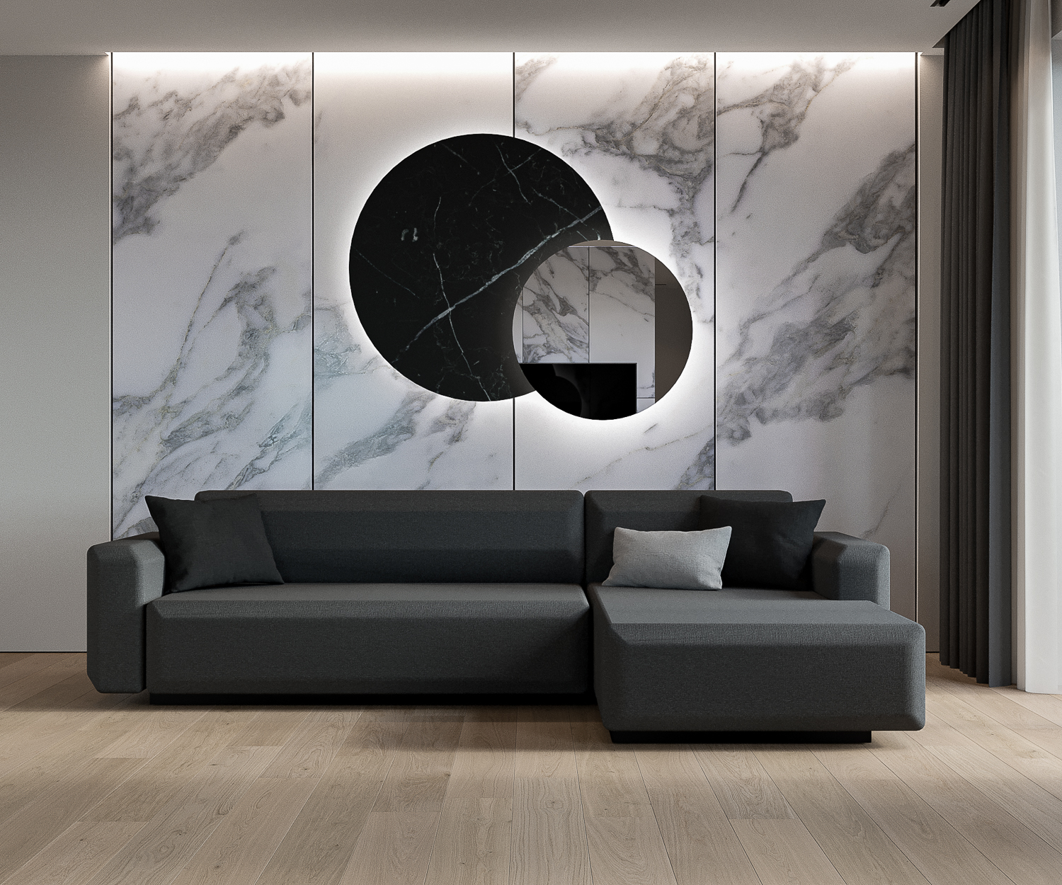 Prostoria Fade 2,5 places angle droit Tundra 11 Prostoria Fade 2,5 places angle droit Tundra 11