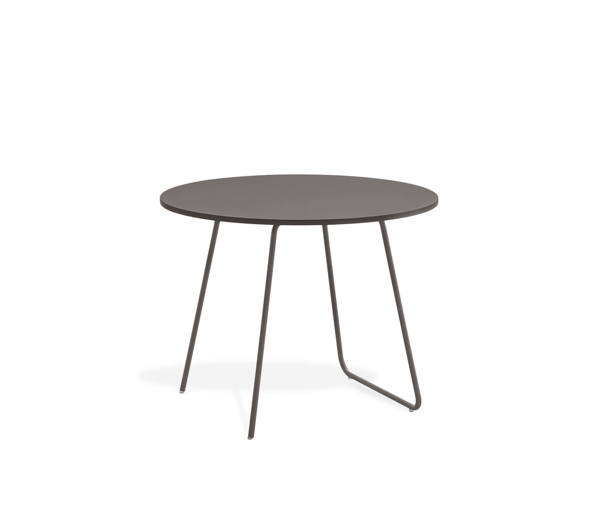 Novamobili Table d'appoint Orbis Ø 60cm mat quartz310