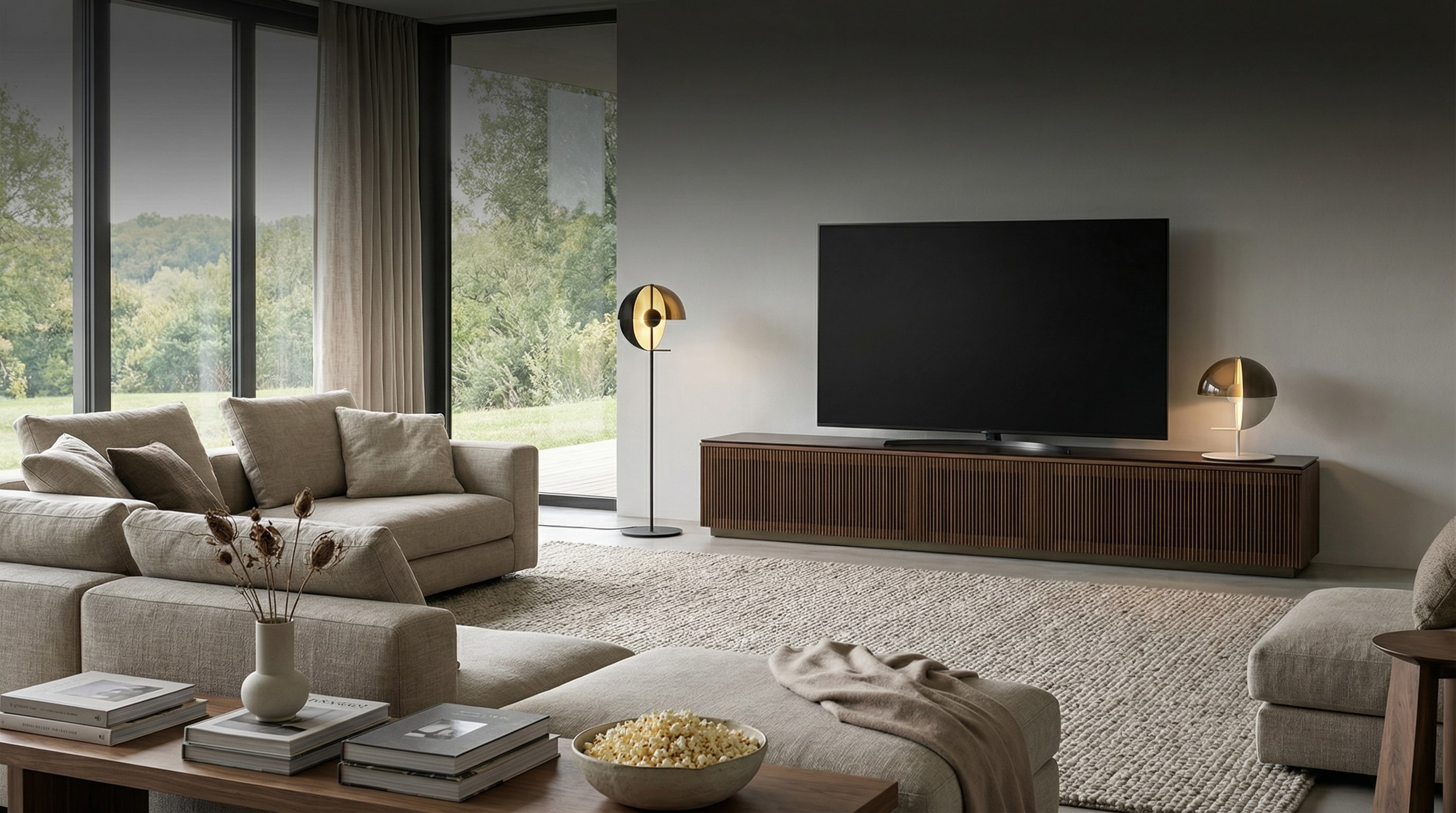 Bancs TV 2026 : Le secret design pour dompter l'écran noir