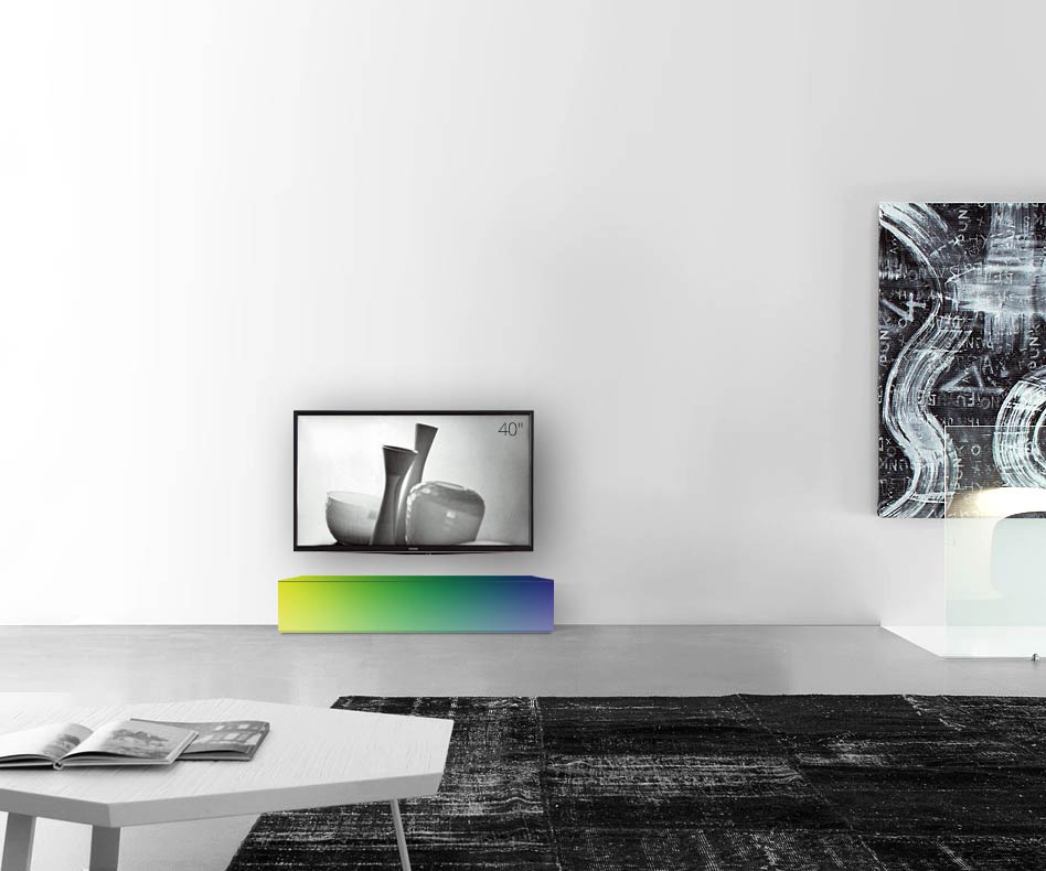 /Design Lowboard Fond L120 H27 mat RAL /Design Lowboard Fond L120 H27 mat RAL