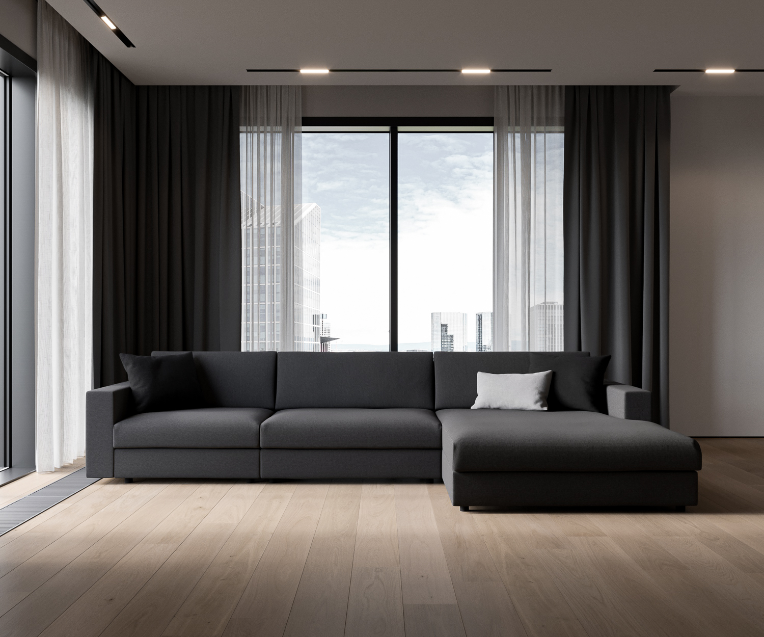 Classic 3 places Chaise Lounge droite Tundra 11 Classic 3 places Chaise Lounge droite Tundra 11