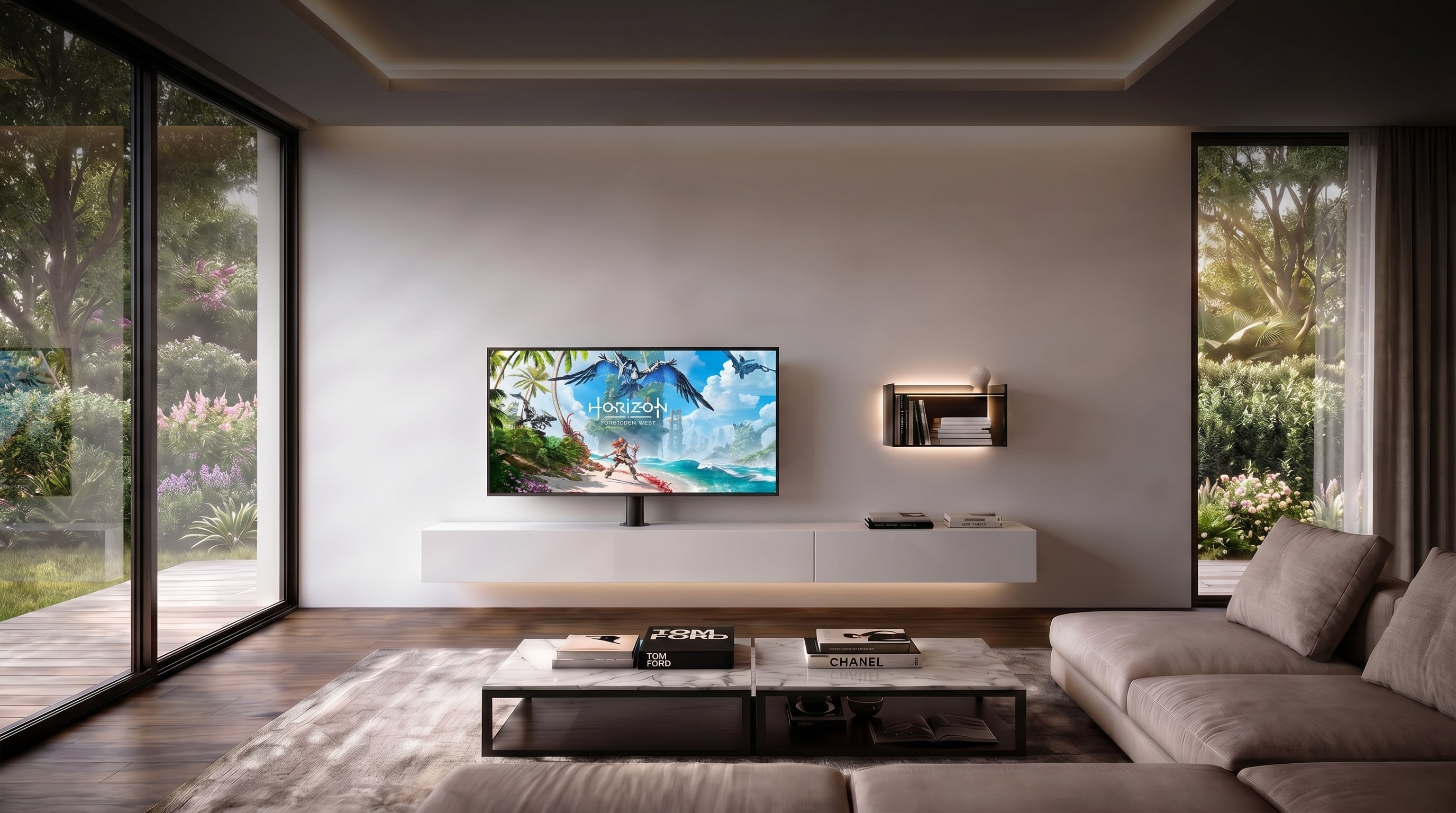 Gaming Wohnzimmer: Wie Technik elegant unsichtbar wird Gaming Wohnzimmer: Wie Technik elegant unsichtbar wird