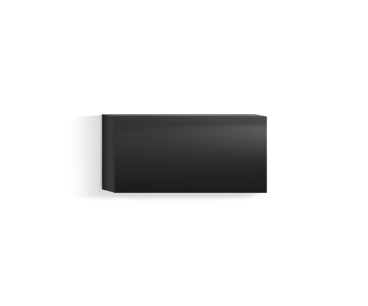 Design Salon Armoire suspendue Horizontal H32 L60 en bas noir318 Design Salon Armoire suspendue Horizontal H32 L60 en bas noir318