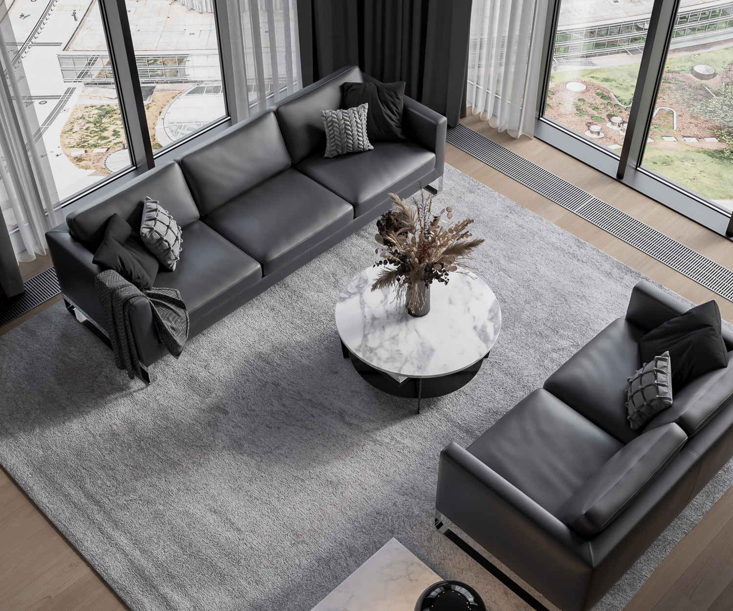 Elegance Emotionbild 2 en haut Cuir Antracite Elegance Emotionbild 2 en haut Cuir Antracite