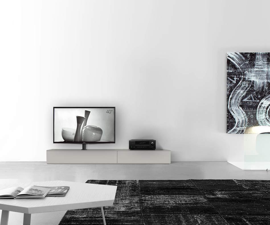 Table basse design Configurateur avec support TV sol largeur 210 25,5 45 gauche gris clair mat Table basse design Configurateur avec support TV sol largeur 210 25,5 45 gauche gris clair mat