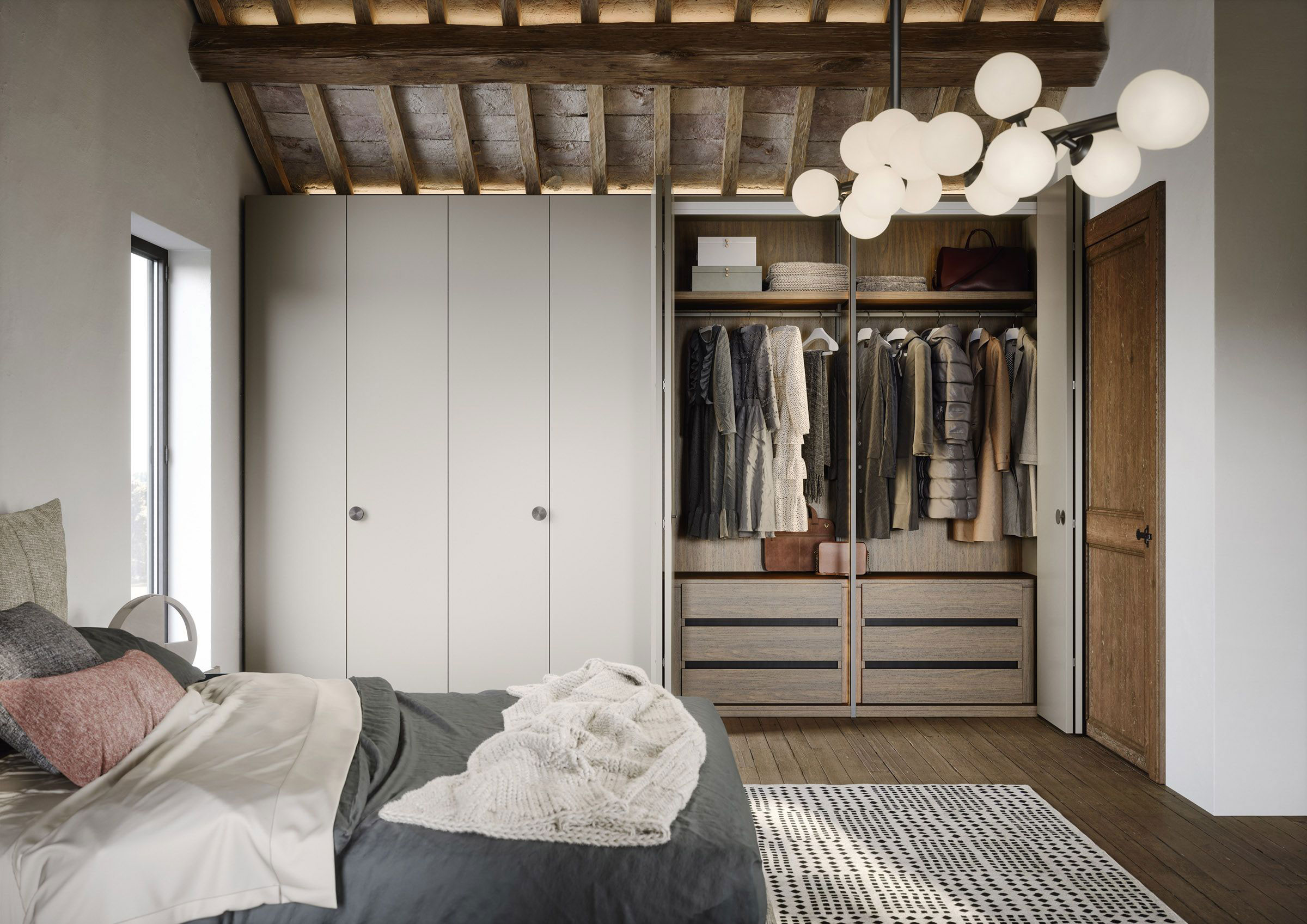 système d'organisation d'armoire à faire soi-même