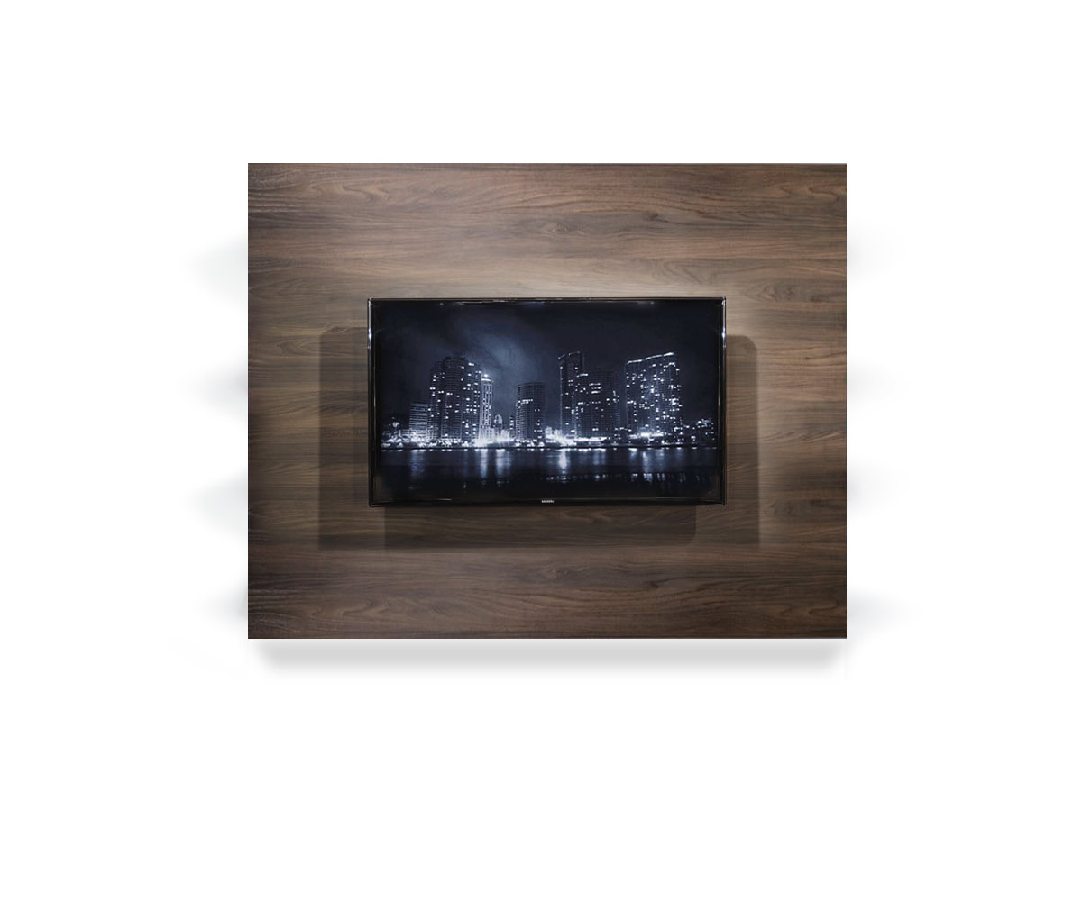 Novamobili Reverse LED Panneau mural TV Support mural