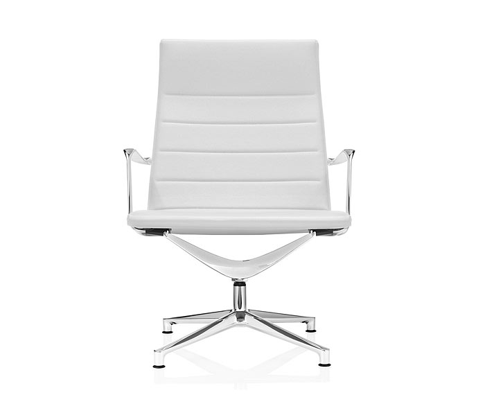 ICF Valea Lounge Frontal blanc cuir ICF Valea Lounge Frontal blanc cuir