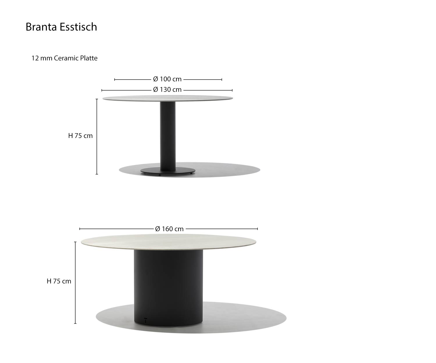 Table de salle à manger Branta de Todus Esquisse Dimensions Dimensions Table de salle à manger Branta de Todus Esquisse Dimensions Dimensions