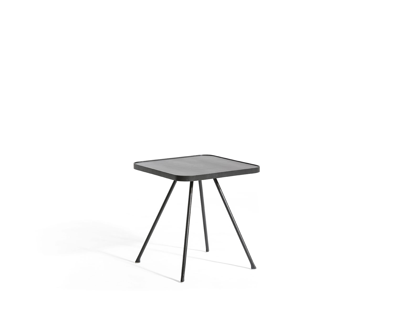 Oasiq Attol Aluminium Table d'appoint anthracite 45x45x49cm Oasiq Attol Aluminium Table d'appoint anthracite 45x45x49cm