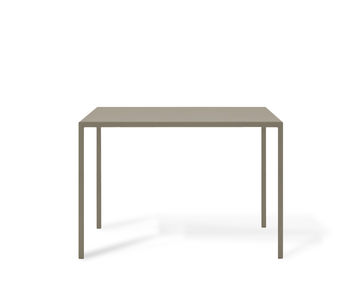 Novamobili Table Filo Carré mat sable333 Novamobili Table Filo Carré mat sable333