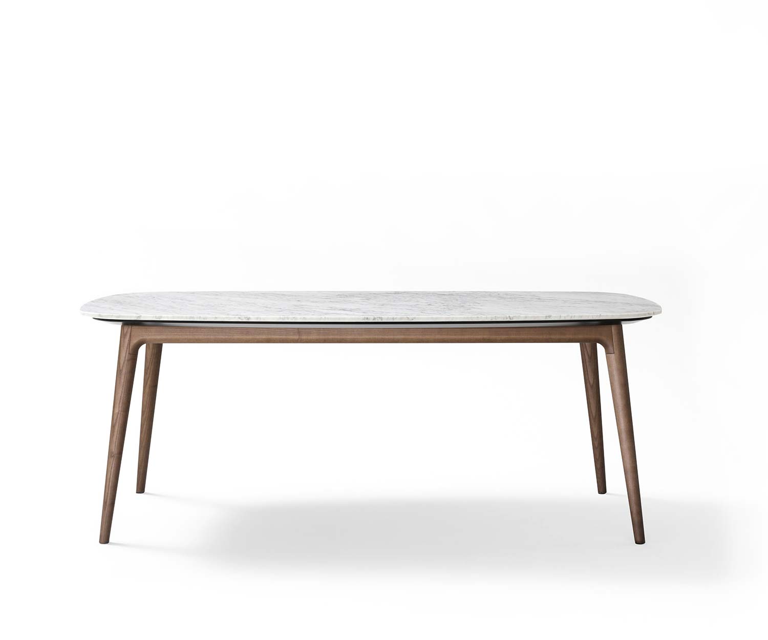 Table moderne Novamobili Hanami brillant marbre blanc Table moderne Novamobili Hanami brillant marbre blanc