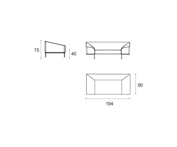 Prostoria Seam Contour 2 places esquisse Prostoria Seam Contour 2 places esquisse