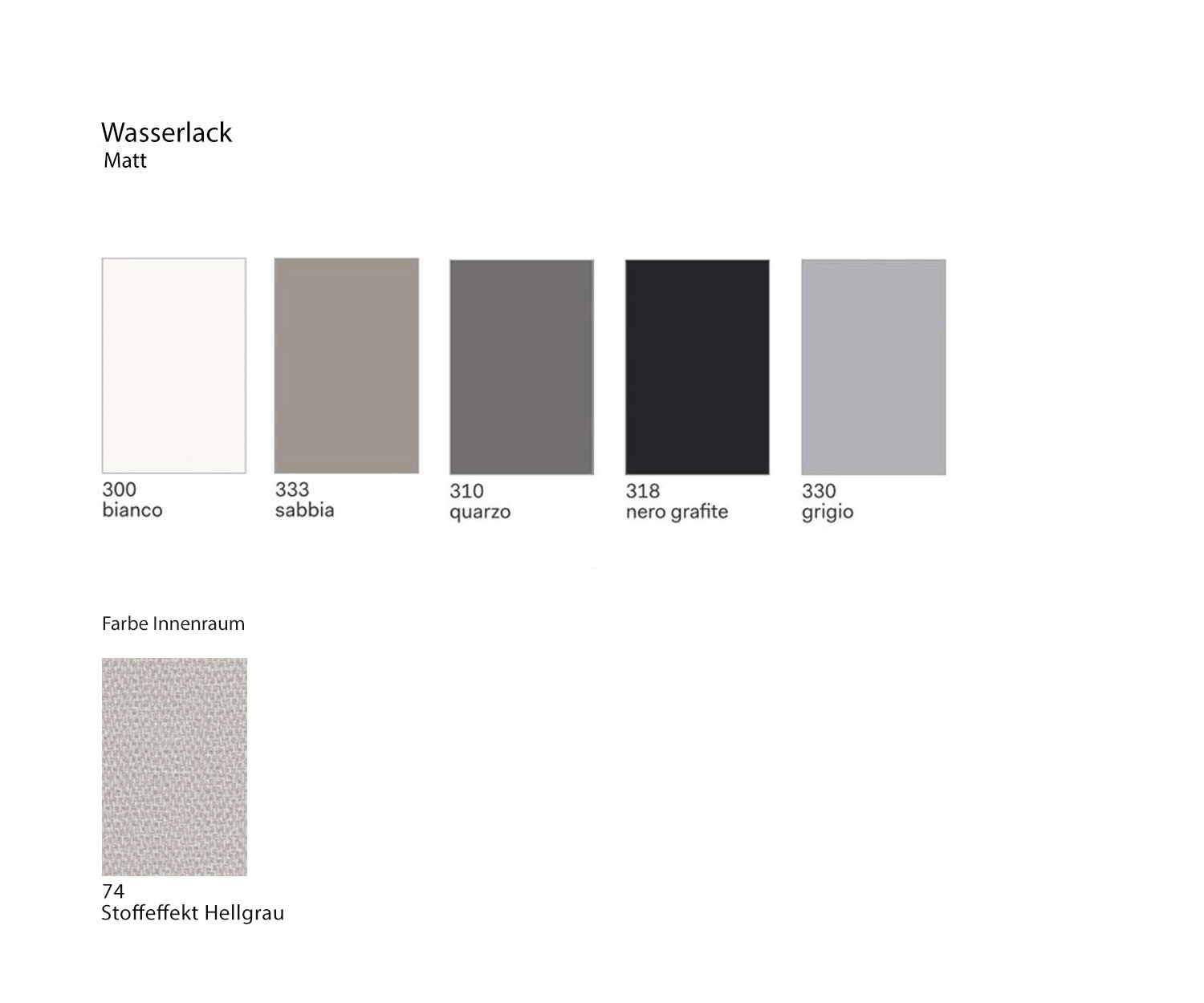 Novamobili Design Portes coulissantes Armoire Couleurs Échantillons de couleurs Novamobili Design Portes coulissantes Armoire Couleurs Échantillons de couleurs