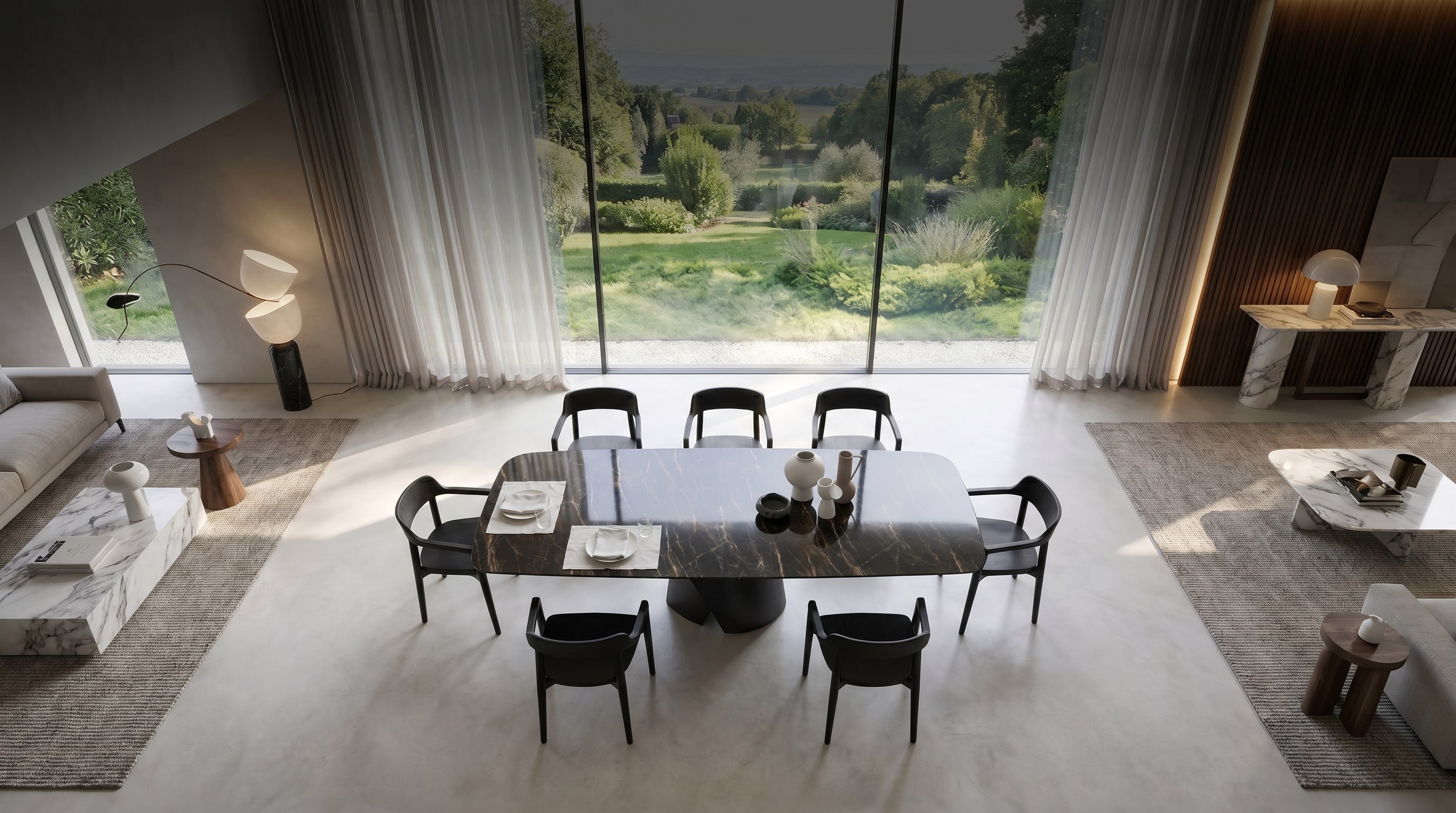 Nouveau en boutique : Table à manger céramique Livitalia