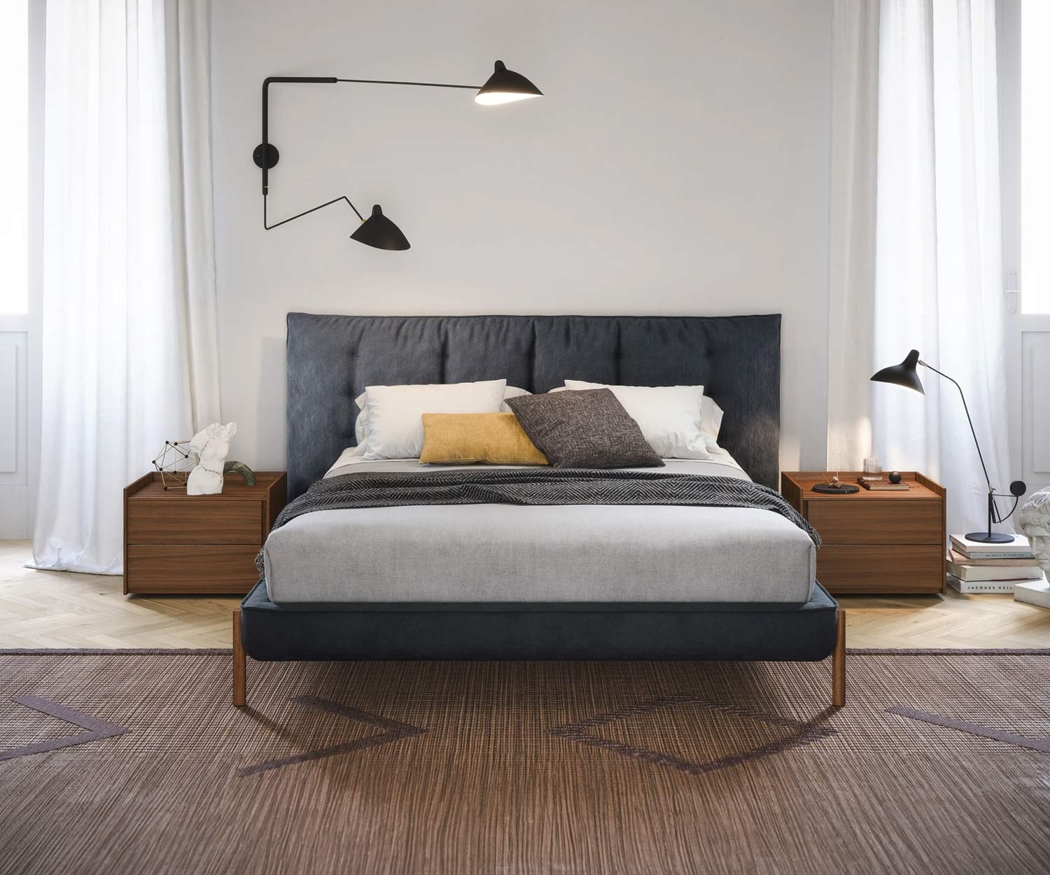 Novamobili Table de nuit Sly Novamobili Table de nuit Sly