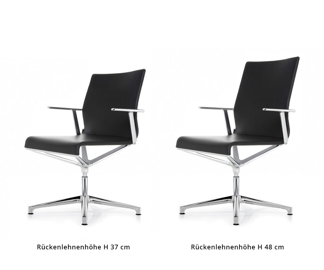 ICF Stick ETK Design Chair avec deux hauteurs de dossier