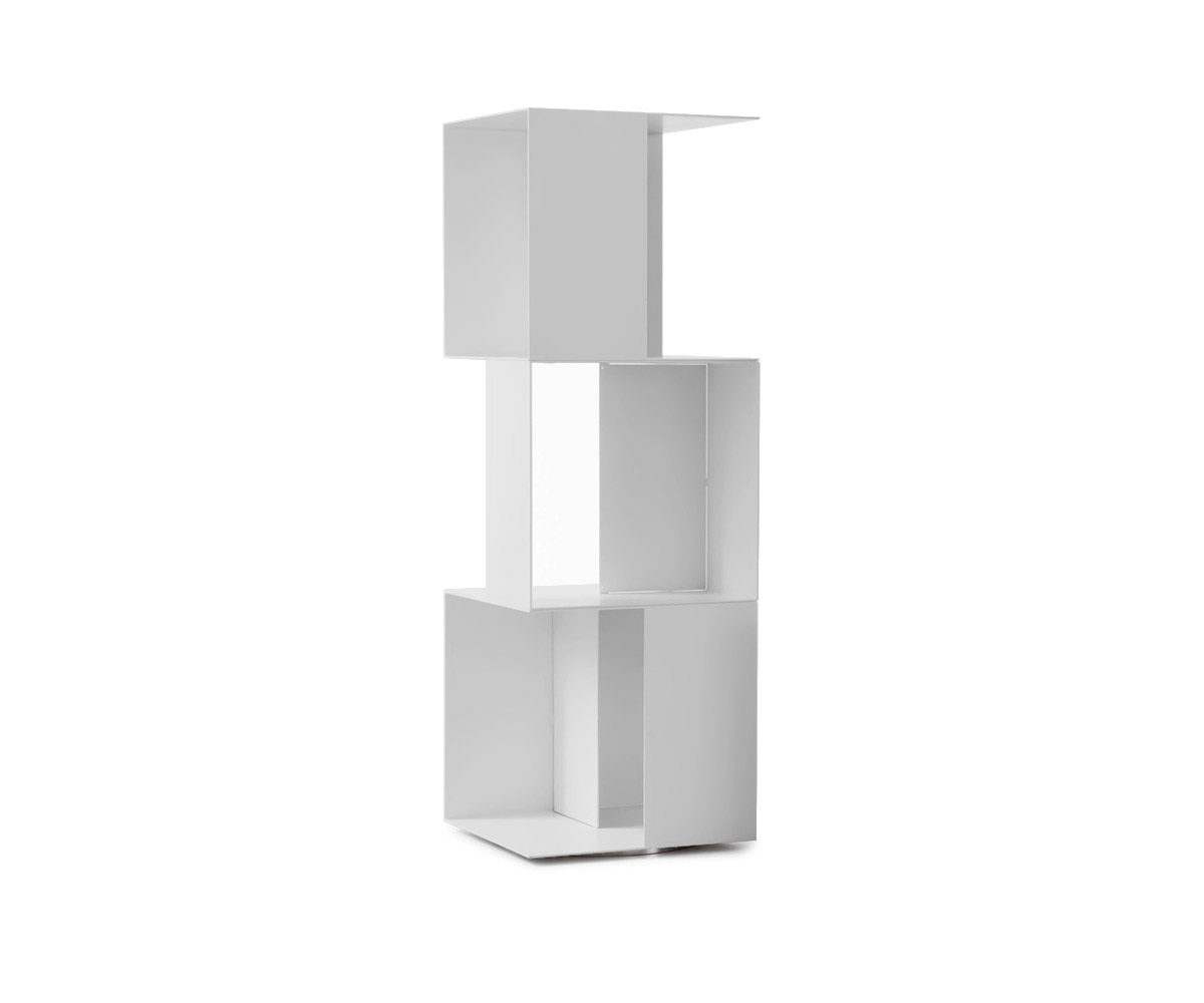 Novamobili Étagère sur pied Freebook blanc300 