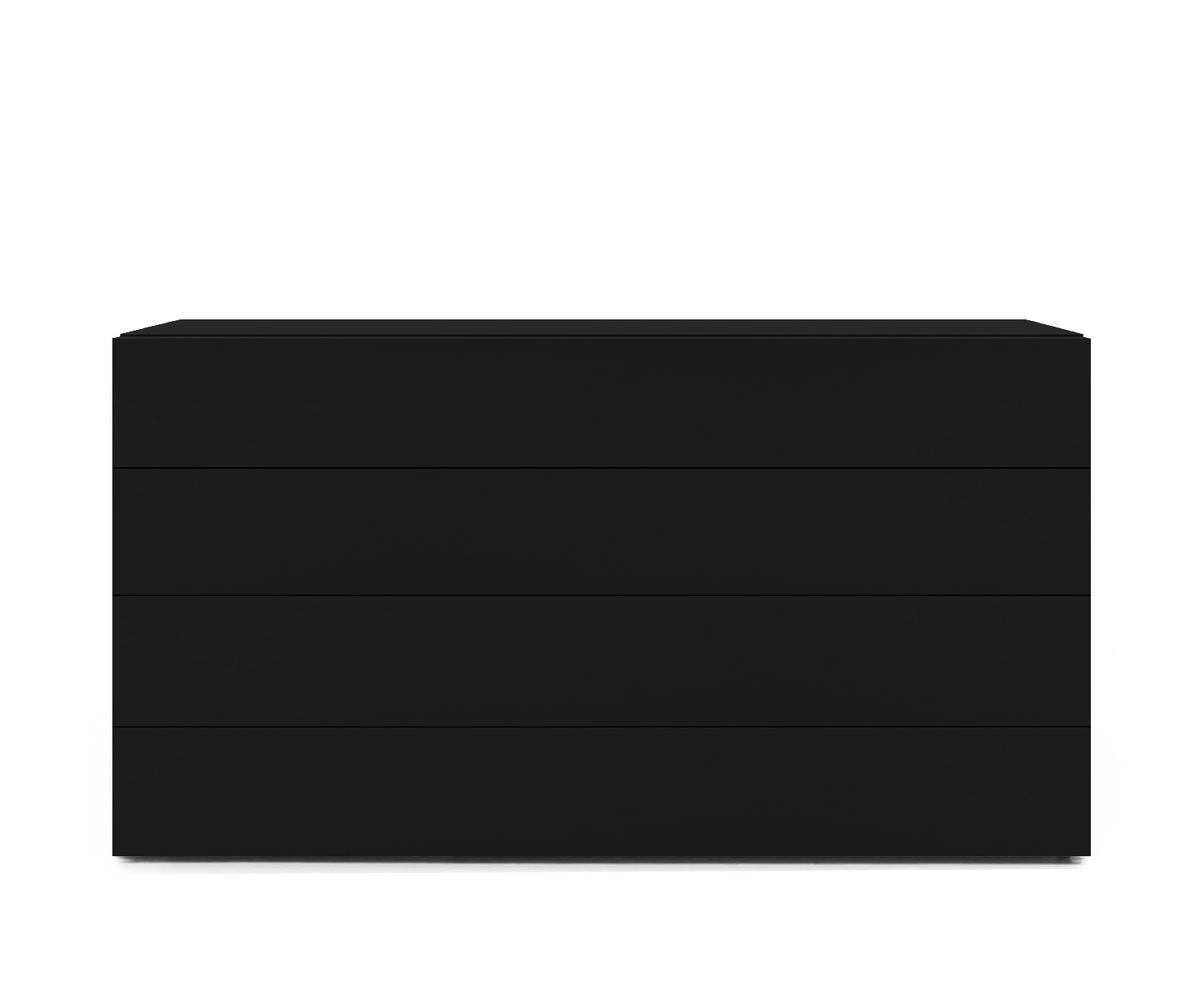 Novamobili Commode Easy 4er B128 noir318 Novamobili Commode Easy 4er B128 noir318