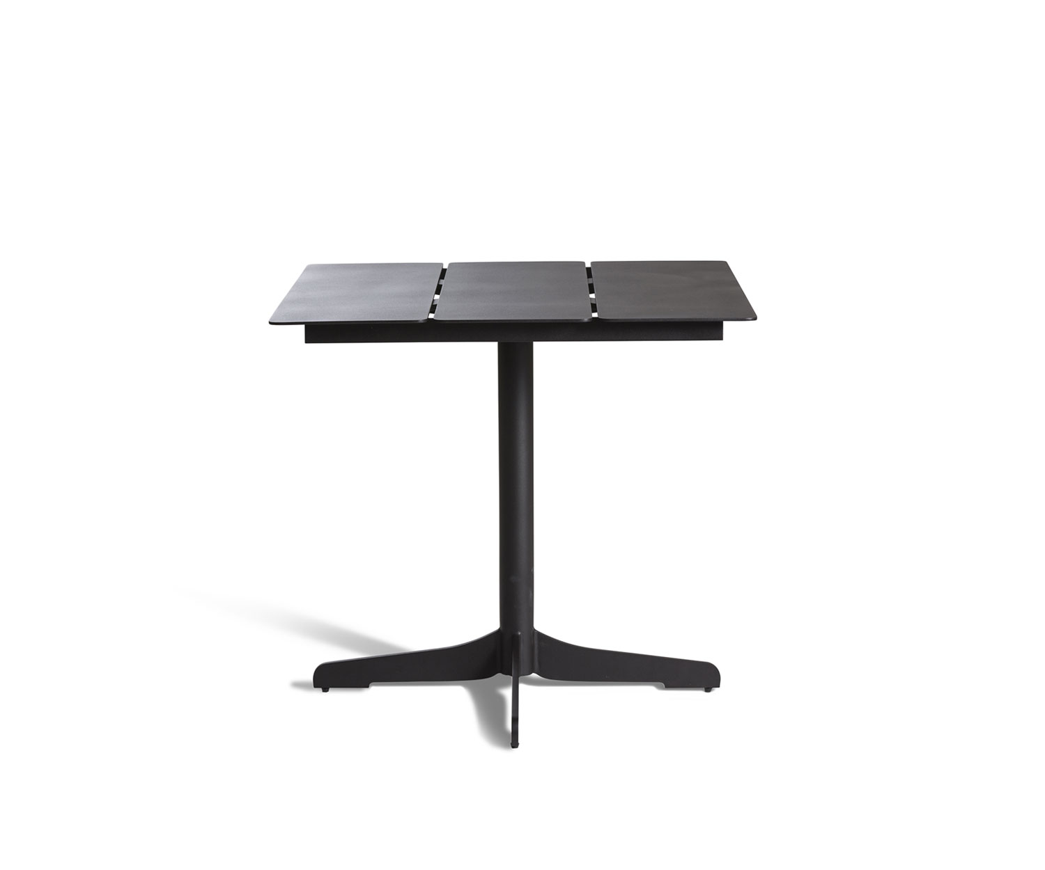 Oasiq Ceru Aluminium Table à manger L 80 cm anthracite