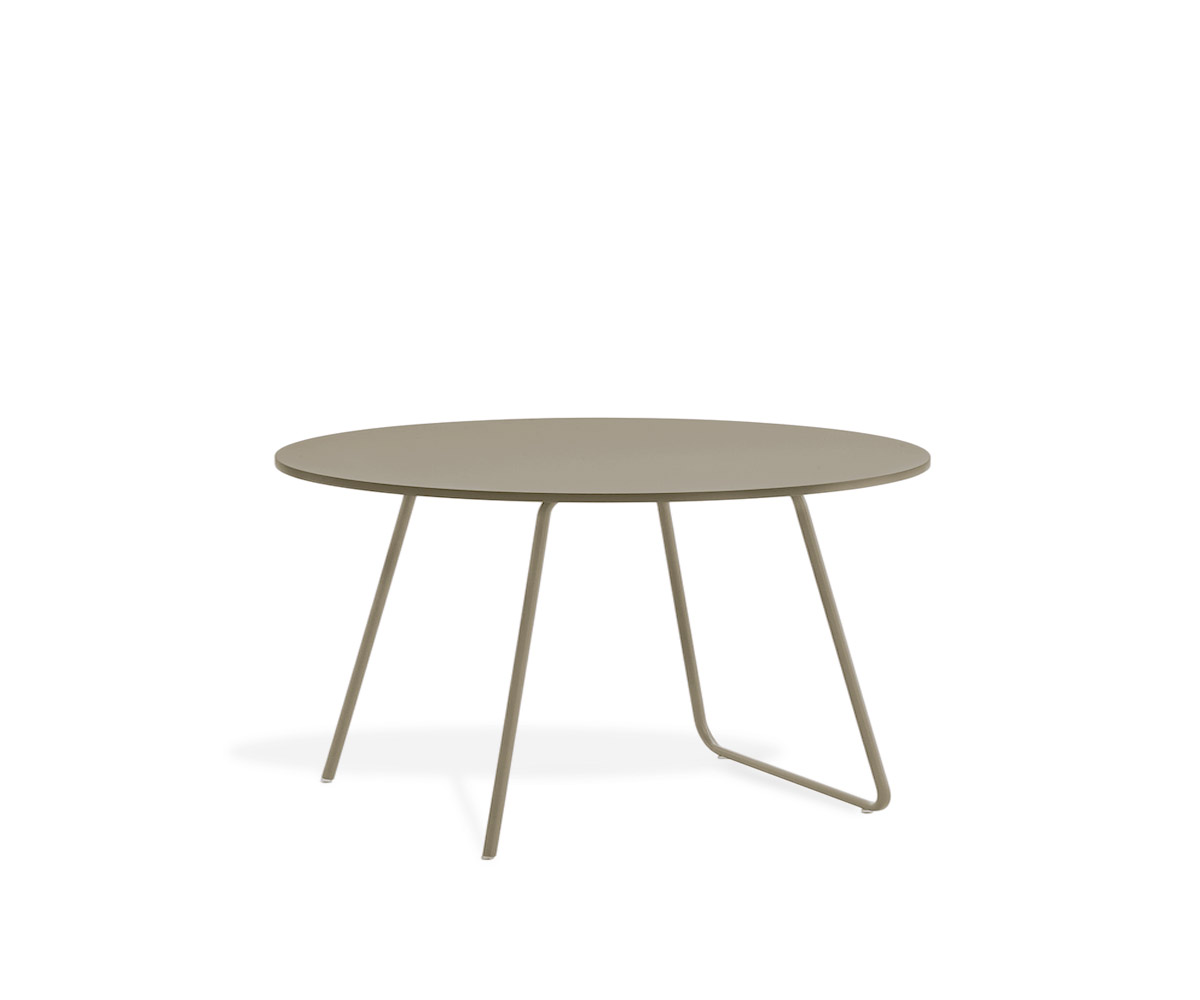 Novamobili Table basse Orbis Ø 80cm mat sable333 Novamobili Table basse Orbis Ø 80cm mat sable333