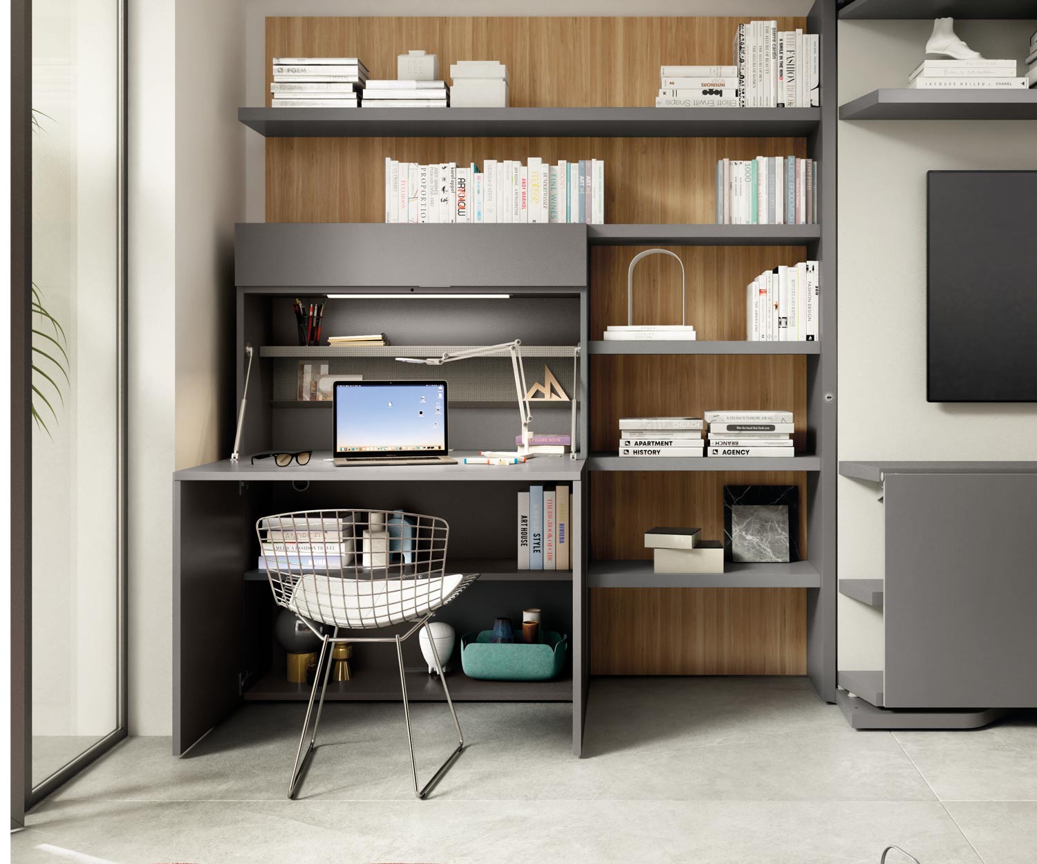 Clei Homeoffice Highboard esquisse Clei Homeoffice Highboard esquisse