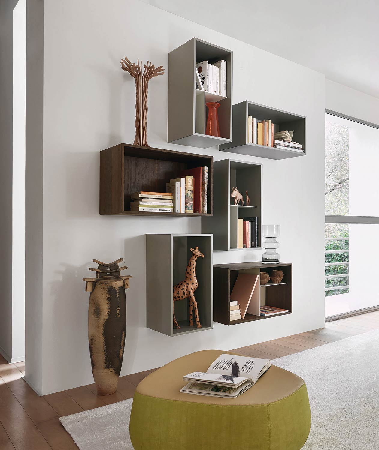 Design Wand Box Étagère à livres Design Wand Box Étagère à livres