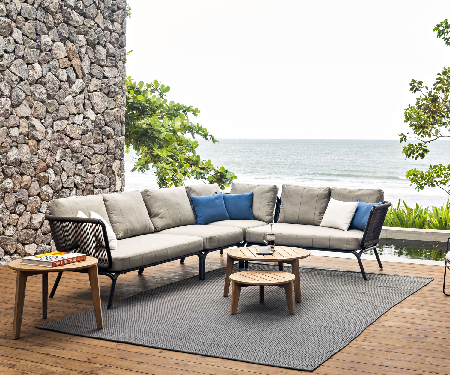Oasiq Yland Canapé d'angle combiné avec un Yland 1 place Oasiq Yland Canapé d'angle combiné avec un Yland 1 place